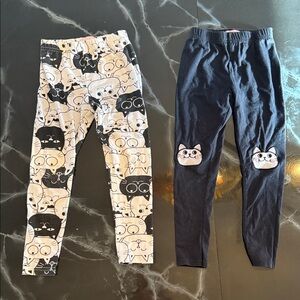 5T cat leggings